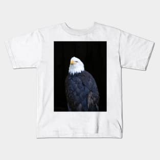 Bald eagle portrait Kids T-Shirt